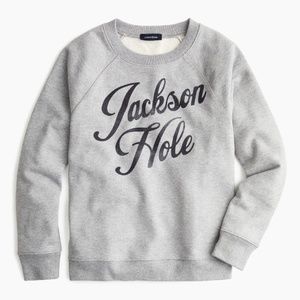J Crew Jackson Hole Sweatshirt XS